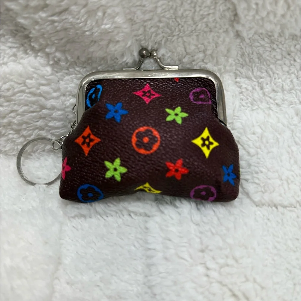 Multicolor Coin Purse - Picture 1 of 2